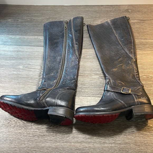 Bed. Stu cobbler woman’s leather boots size 6 (b26) - Picture 1 of 7